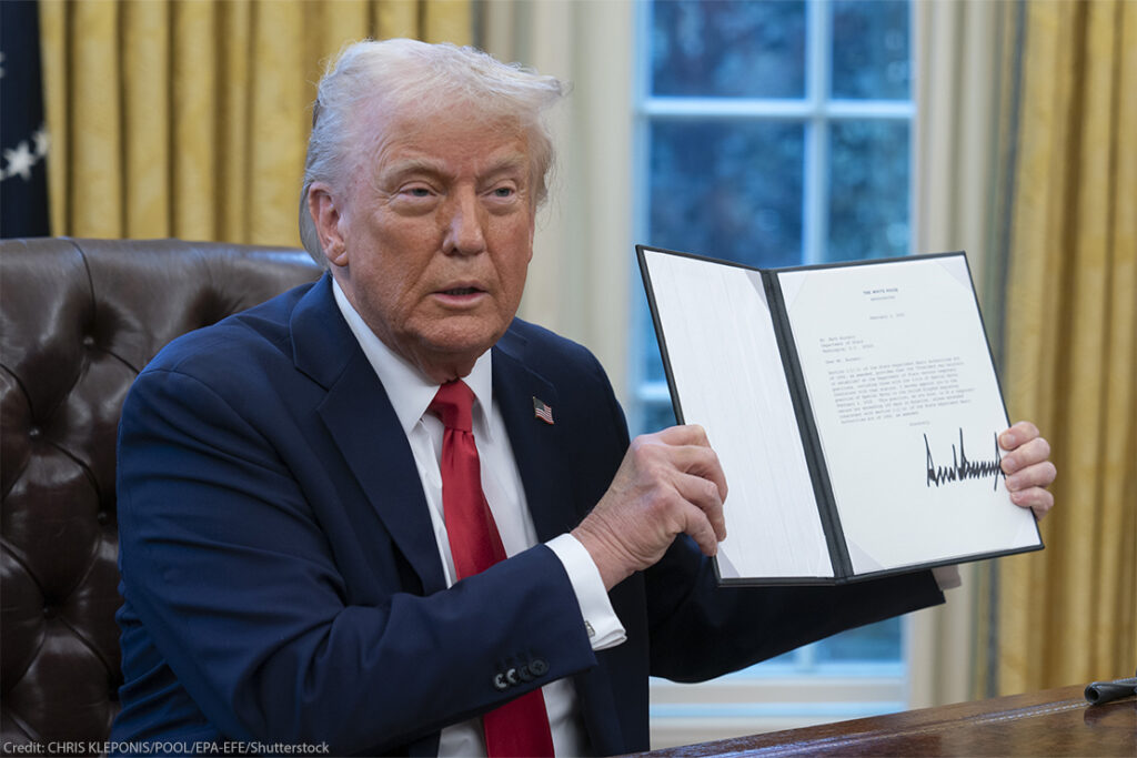 As President Trump issues executive orders that encroach on the powers of Congress